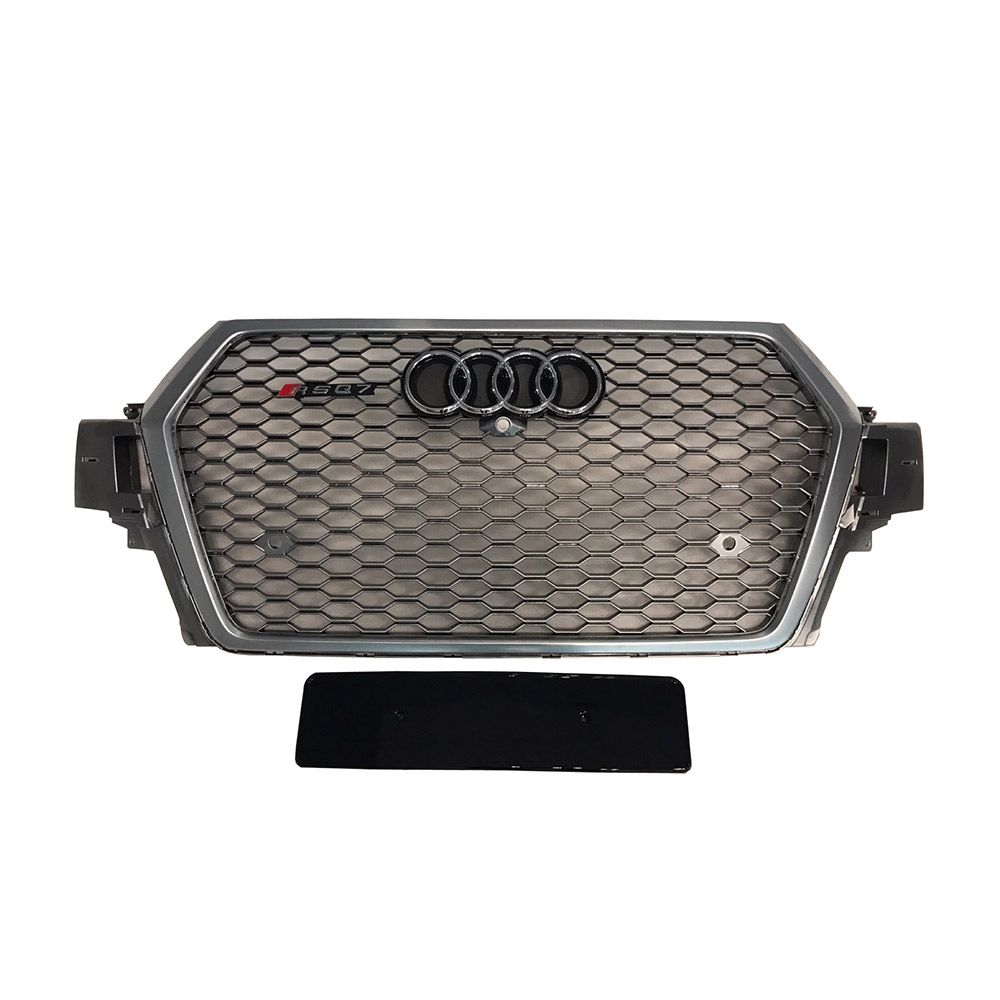 AUDİ Q7 2015 2016 2017 2018 MODEL YILLARI ARASINDA ÜRETİLEN ARAÇLAR UYUMLU RSQ7 PANJUR KROM / GRİ DİZAYN