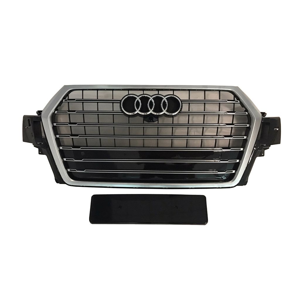 AUDİ Q7 2015 2016 2017 2018 MODEL YILLARI ARASINDA ÜRETİLEN ARAÇLAR UYUMLU SQ7 PANJUR KROM / SİYAH DİZAYN